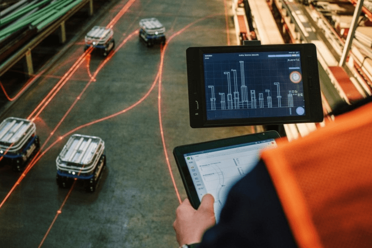 Agentenbasierte Produktion & Logistik: Horizontale Vernetzung und autonome Steuerung auf dem Shop Floor