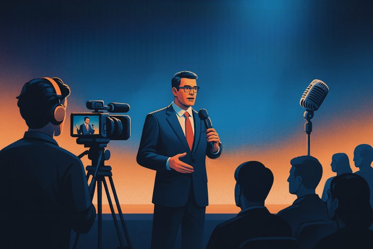 Erfolgreich vor Kamera, Mikrofon und Publikum – Medientraining für Fach- und Führungskräfte